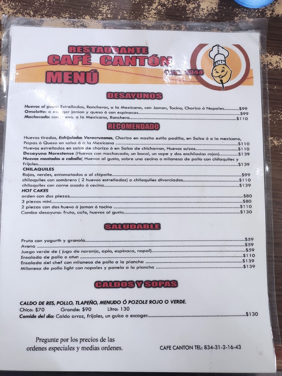 Café Cantón Menu - Image 5